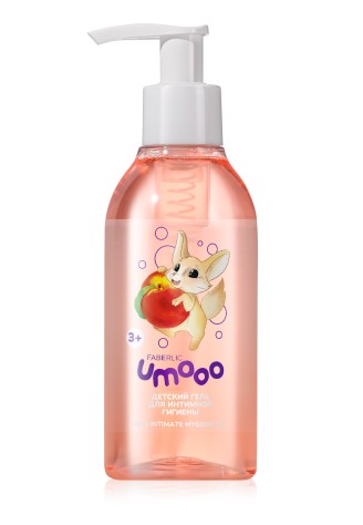 Детский гель для интимной гигиены Umooo 3+