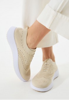 Женские кроссовки Comfort, цвет бежевый