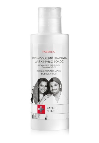 Регулирующий шампунь для жирных волос Expert Pharma