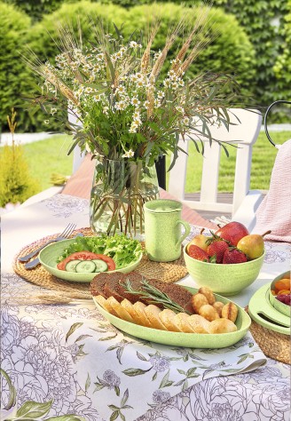 Тарелка круглая