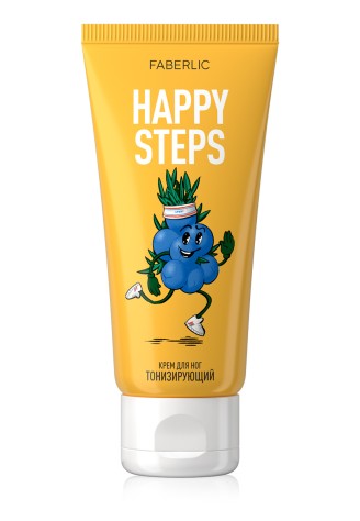 Крем для ног «Тонизирующий» Happy Steps