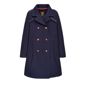 Плащ для девочки, цвет темно-синий