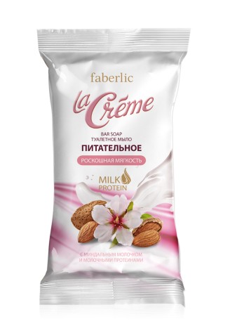Туалетное мыло питательное «Роскошная мягкость» La Creme