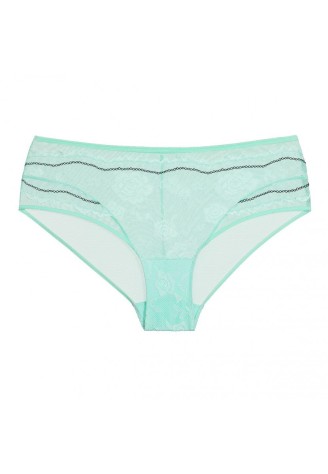 Трусы с завышенной талией «Белла», цвет мятный