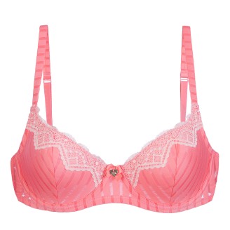 Бюстгальтер на косточках «Атлантика», цвет коралловый