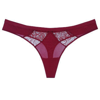 Трусы стринги «Габриэль», цвет малиновый