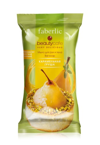 Мыло для рук и тела «Карамельная груша» Beauty Cafe