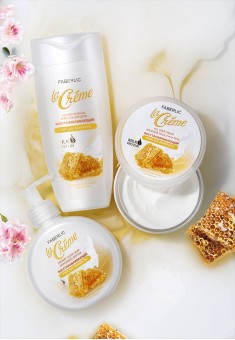 Крем-гель для душа восстанавливающий «Райские моменты» La Creme