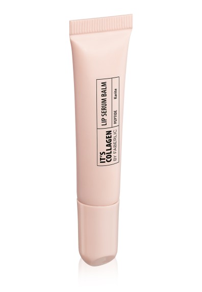 Пептидный бальзам-сыворотка для губ It’s Collagen, тон Малина в шоколаде