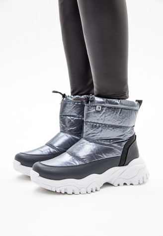 Дутики Mia, цвет серый