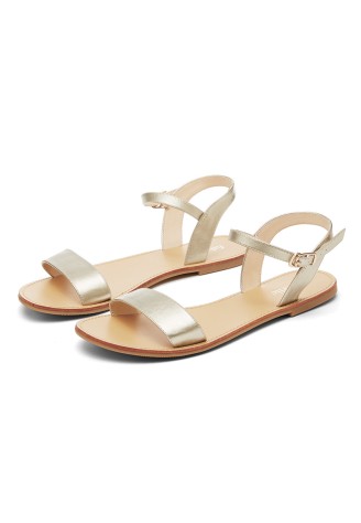 Босоножки Nubia золотистые