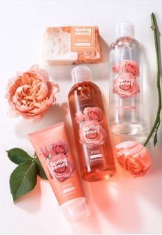 Гель для душа «Роза» Spring Beauty