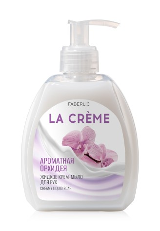 Крем-мыло для рук «Ароматная орхидея» La Crème
