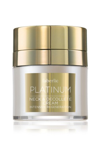 Крем «Роскошный» для шеи и декольте Platinum