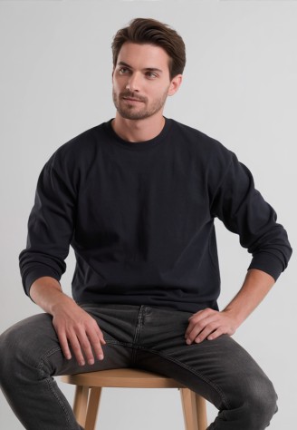 Мужской свитшот, цвет черный