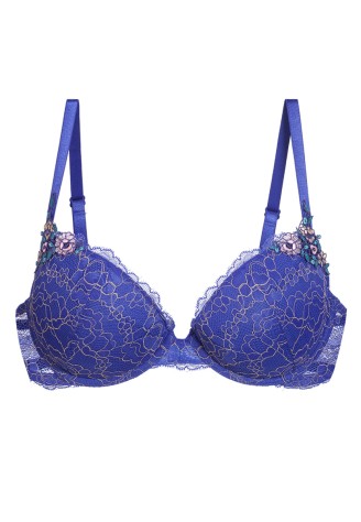 Бюстгальтер пуш-ап «Ивэт» фиолетовый