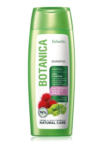Шампунь «Сила и энергия» Botanica