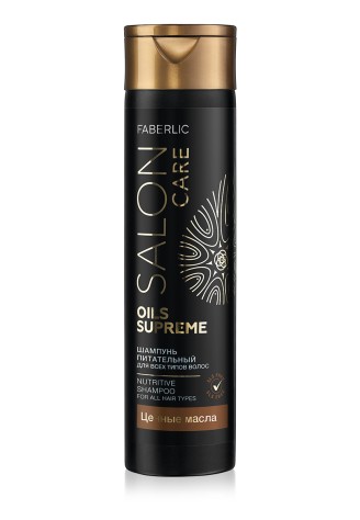 Питательный шампунь для всех типов волос Salon Care