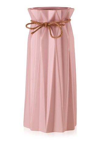 Ваза для цветов малая, розовая