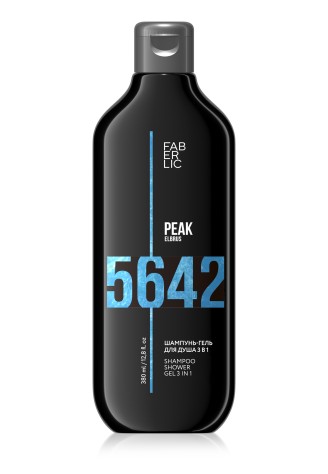 Шампунь-гель для душа 3 в 1 Calming для мужчин Peak
