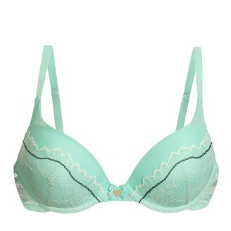 Бюстгальтер пуш-ап «Белла», цвет мятный