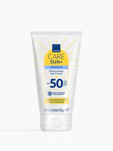 Солнцезащитный крем для лица и тела для чувствительной кожи SPF 50