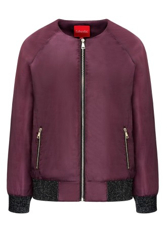 Куртка, цвет бордовый