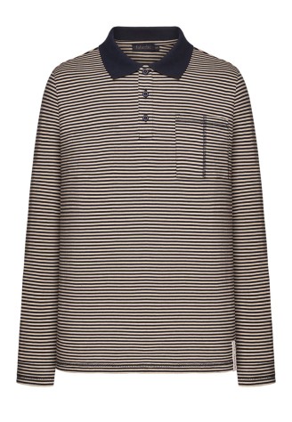 Трикотажное поло для мужчины, цвет бежевый