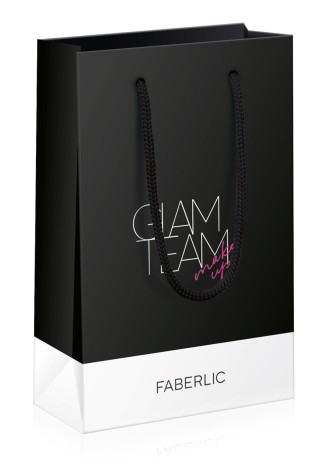 Пакет подарочный Glam Team, размер S