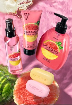 Витаминный крем для рук «Арбуз и дыня» Vitamania