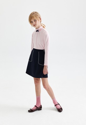 Трикотажная юбка для девочки