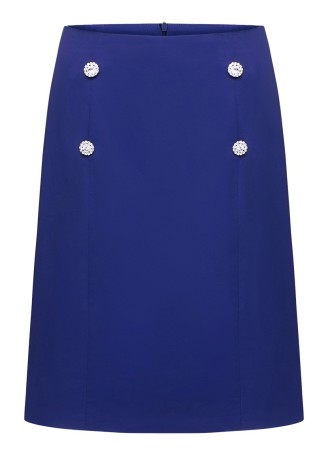 Юбка, цвет темно-синий