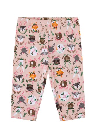 Легинсы для девочки, цвет розовый