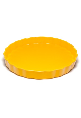 Форма для пирога желтая