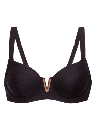 Лиф мягкий на косточках, черный