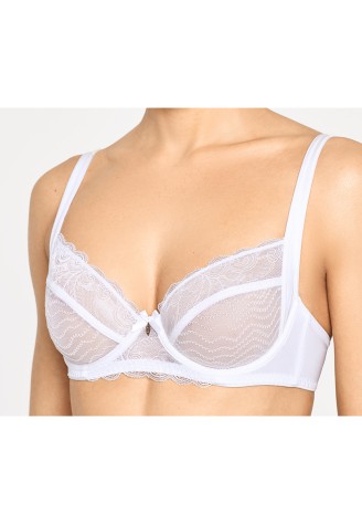 Бюстгальтер с мягкой чашкой Nadean, цвет белый