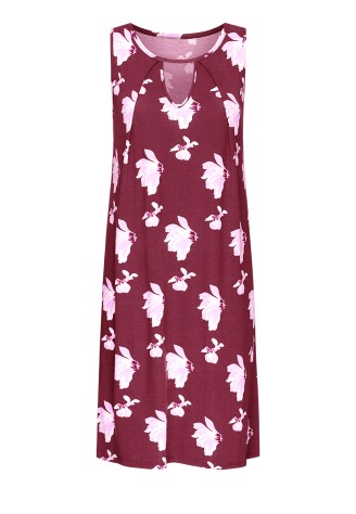 Ночная сорочка, цвет бордовый