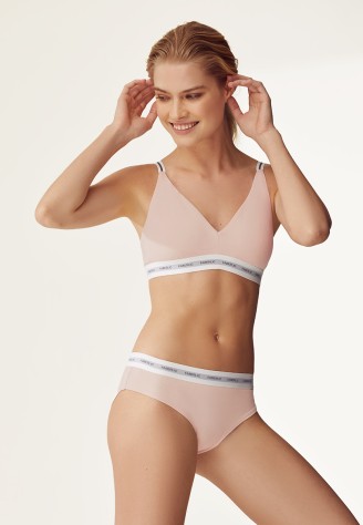 Трусы-слипы, цвет розовый