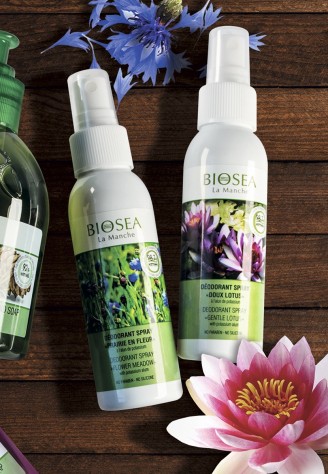 Дезодорант-спрей для тела «Нежный лотос» BIOSEA La Manche