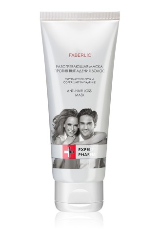 Разогревающая маска против выпадения волос Expert Pharma