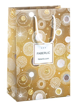 Пакет подарочный «Фейерверк», размер M