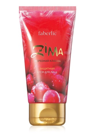 Защитный крем для лица серии «Морозная клюква»