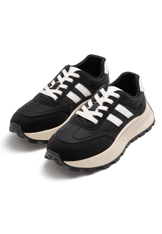 Женские кроссовки Classic, цвет черный/белый