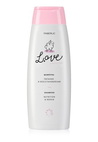 Шампунь «Питание и восстановление» для всех типов волос L.OVE