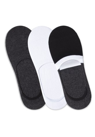 Носки-невидимки мужские, три пары