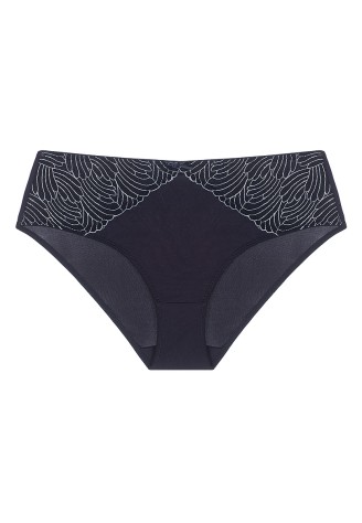 Трусы-слипы с завышенной талией Caeli, цвет индиго