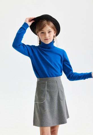 Трикотажная юбка для девочки