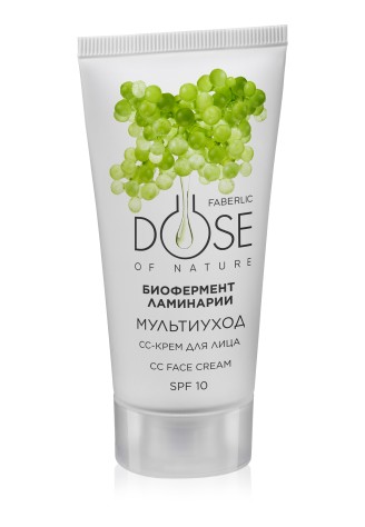 CC-крем для лица SPF 10 «Мультиуход» Dose of Nature