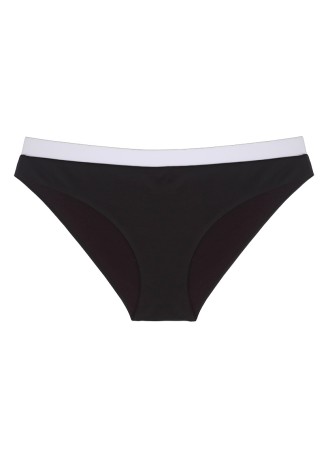 Плавки для купания, цвет чёрно-белый