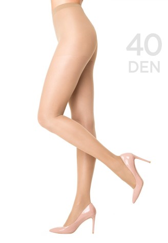 Колготки SI401, 40 den, карамельные